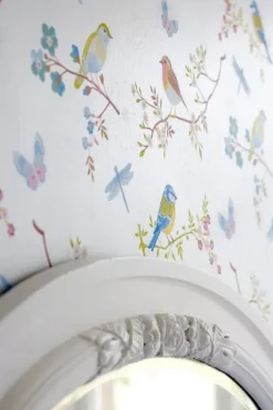 Pip Studio Early Bird Vliestapete Gebrochen S Weis