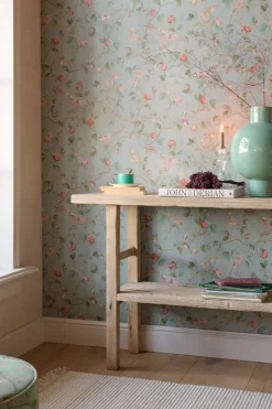 New Pip Studio Good Nightingale Vliestapete Hellblau/ Grau