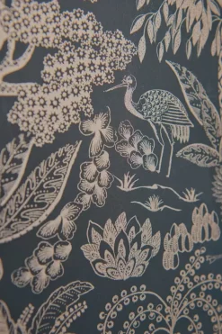 Clearance Pip Studio Origami Tree Vliestapete Dunkel /Rosegold Blau