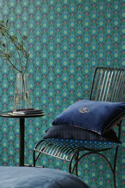 Hot Pip Studio Raindrops Vliestapete Dunkel Blau