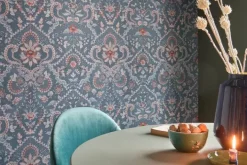 Clearance Pip Studio Saluti Vinyltapete Denim Blau