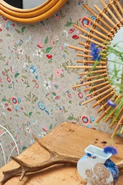 Clearance Pip Studio Spring To Life Vliestapete Khaki Grun