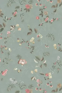 Discount Pip Studio Tokyo Blossom Vliestapete Jade Grun