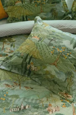 Clearance Pip Studio Quadratisches Zierkissen Toscana Grun