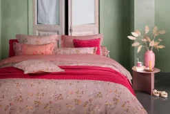 New Pip Studio Quadratisches Zierkissen Tokyo Blossom Hellrosa