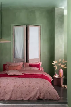 New Pip Studio Quadratisches Zierkissen Tokyo Blossom Hellrosa