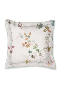 Online Pip Studio Quadratisches Zierkissen Kawai Flower S Weis