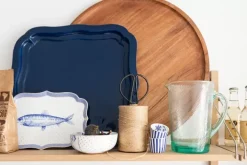 Sale Pip Studio Rechteckig Schale Emailliert Blau