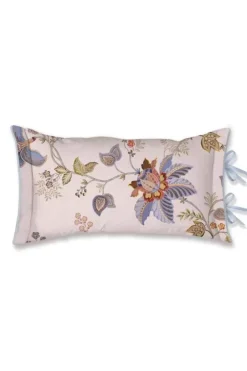 New Pip Studio Rechteckige Zierkissen Cece Fiore S Weis