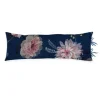 Discount Pip Studio Rechteckige Zierkissen Lang Tokyo Bouquet Dunkel Blau
