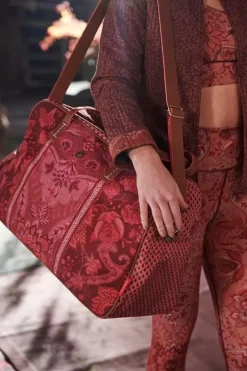 Online Pip Studio Reisetasche Gross Kyoto Festival Dunkel Rosa