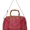 Discount Pip Studio Reisetasche Medium Kyoto Festival Dunkel Rosa