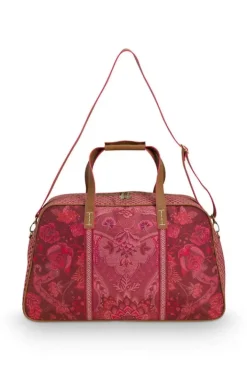 Discount Pip Studio Reisetasche Medium Kyoto Festival Dunkel Rosa