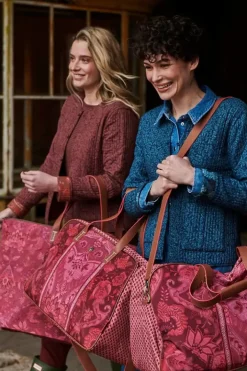 Discount Pip Studio Reisetasche Medium Kyoto Festival Dunkel Rosa