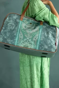 Discount Pip Studio Reisetasche Medium Kyoto Festival Grun