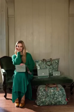 Online Pip Studio Reisetaschen Medium Tutti I Fiori Grun