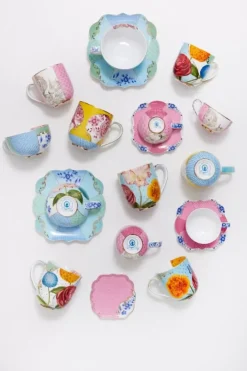 New Pip Studio Royal Multi Espressotasse & Untertasse Rosa