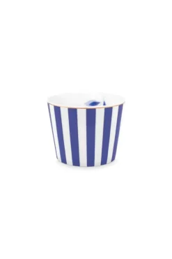 Clearance Pip Studio Royal Stripes Eierbecher Blau