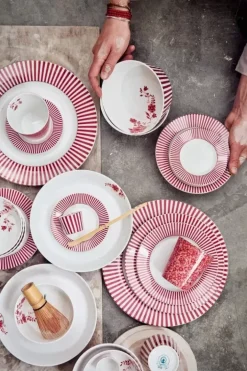 Sale Pip Studio Royal Stripes Eierbecher Dunkel Rosa