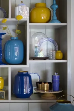 Discount Pip Studio Royal Stripes Essteller 26.5 Cm Blau