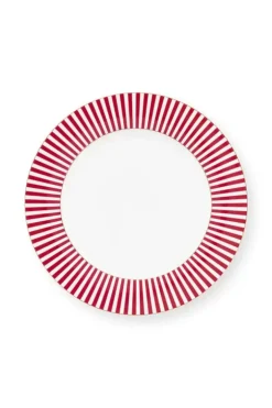 New Pip Studio Royal Stripes Essteller Dunkel 26.5Cm Rosa