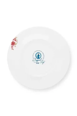 New Pip Studio Royal Stripes Essteller Dunkel 26.5Cm Rosa