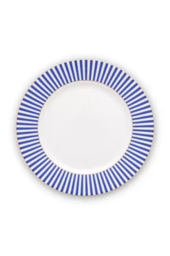 Clearance Pip Studio Royal Stripes Frühstücksteller 21 Cm Blau
