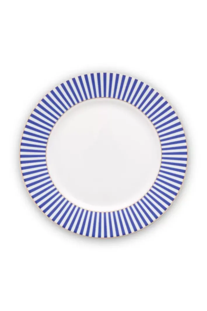 Clearance Pip Studio Royal Stripes Frühstücksteller 21 Cm Blau