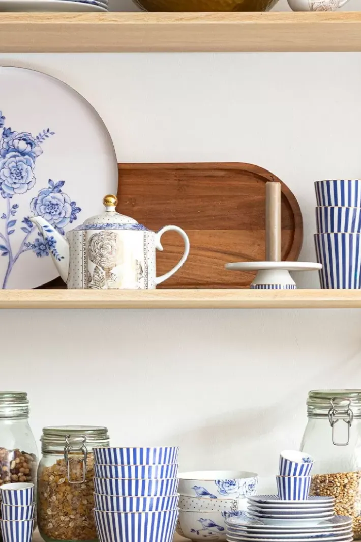 Clearance Pip Studio Royal Stripes Frühstücksteller 21 Cm Blau