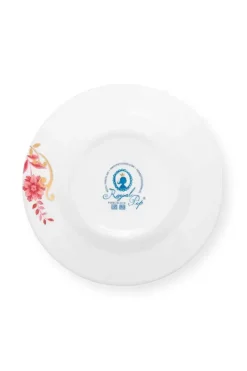 Discount Pip Studio Royal Stripes Petit Four Dunkelrosa 12Cm