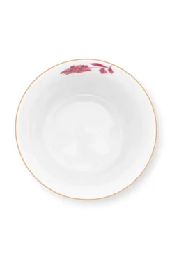 Outlet Pip Studio Royal Stripes Tasse & Teebeutelablage Dunkel Rosa