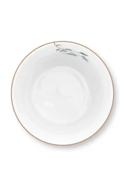 Best Pip Studio Royal Stripes Tasse Blumen & Teebeutelablage Grun