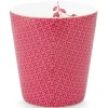 Pip Studio Royal Stripes Tasse Fliesen Dunkel Rosa