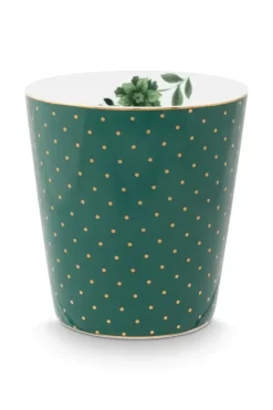 Discount Pip Studio Royal Stripes Tasse Punkte & Teebeutelablage Grun