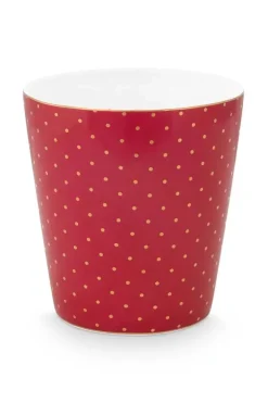Discount Pip Studio Royal Stripes Tasse Punkte Dunkel Rosa