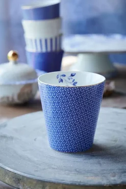 Hot Pip Studio Royal Stripes Tasse Tiles Blau