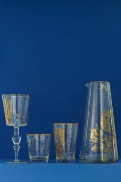 Outlet Pip Studio Royal Wasserglas Golden Dots