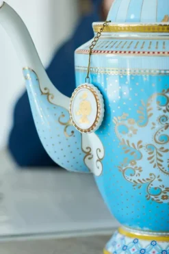 Outlet Pip Studio Royal White Tee-Ei Medaillon