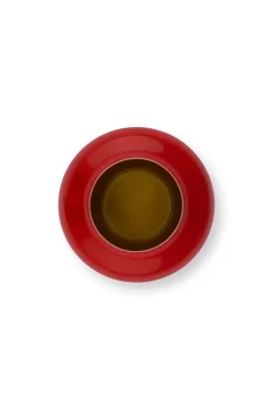 Discount Pip Studio Runde Mini Vase 10 Cm Rot