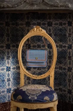 New Pip Studio Schultertasche Klein Clover Blau