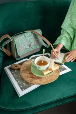 Outlet Pip Studio Schultertasche Kyoto Festival Grun