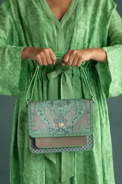 Outlet Pip Studio Schultertasche Kyoto Festival Grun