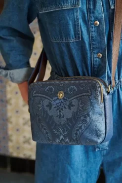 Clearance Pip Studio Schultertasche Medium Kyoto Festival Blau