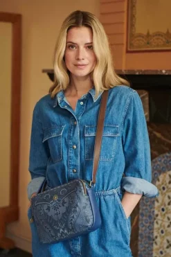 Clearance Pip Studio Schultertasche Medium Kyoto Festival Blau