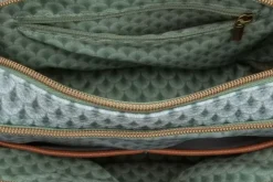 Hot Pip Studio Schultertasche Medium Kyoto Festival Grun