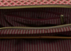 Discount Pip Studio Schultertasche Medium Kyoto Festival Dunkel Rosa