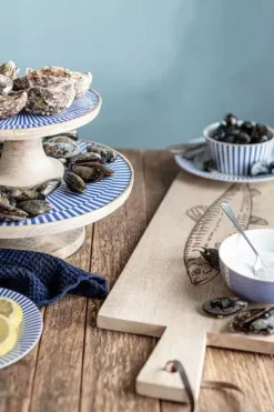 Discount Pip Studio Servierbrett Rechteckig Holz Hering Khaki