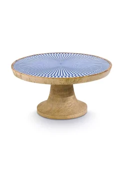 Outlet Pip Studio Servierschale Weis/Blau 22 Cm