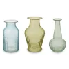 Outlet Pip Studio Set/3 Vasen Glas S Grun