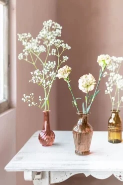 Hot Pip Studio Set/3 Vasen Glas S Rosa